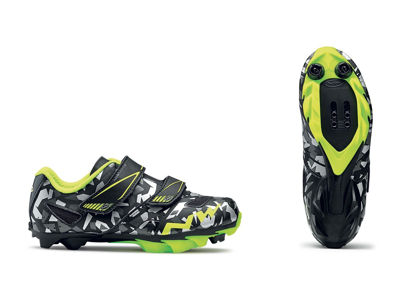 Northwave Hammer Junior, camo/yellow fluo - Bild 2