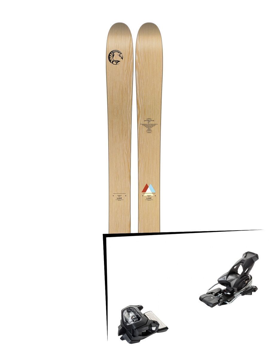 Set: Line Pescado 2018 + Tyrolia Attack² 16 GW solid black - Bild 1