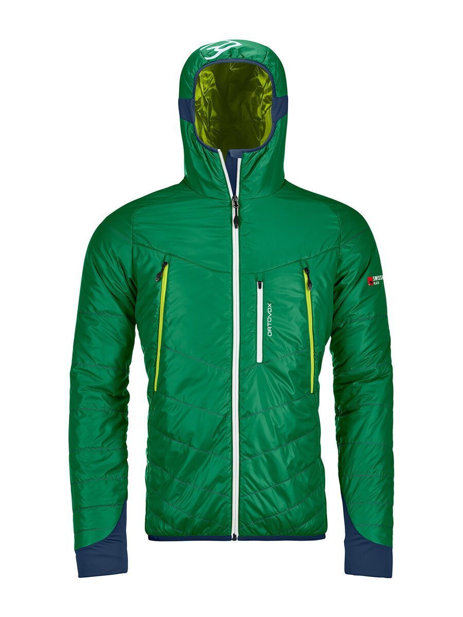 Ortovox Swisswool Light Tec Piz Boè Jacket M, irish green - Bild 1