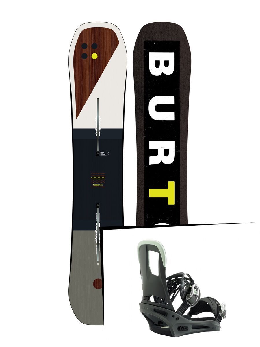 Set: Burton Custom Flying V 2019 +  Cartel (2218378S) - Bild 1