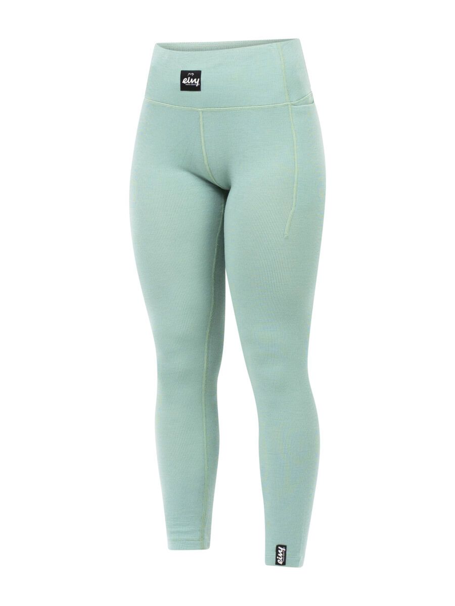 Eivy Pocket Merino Wool Rib Tights, menthe - Bild 1