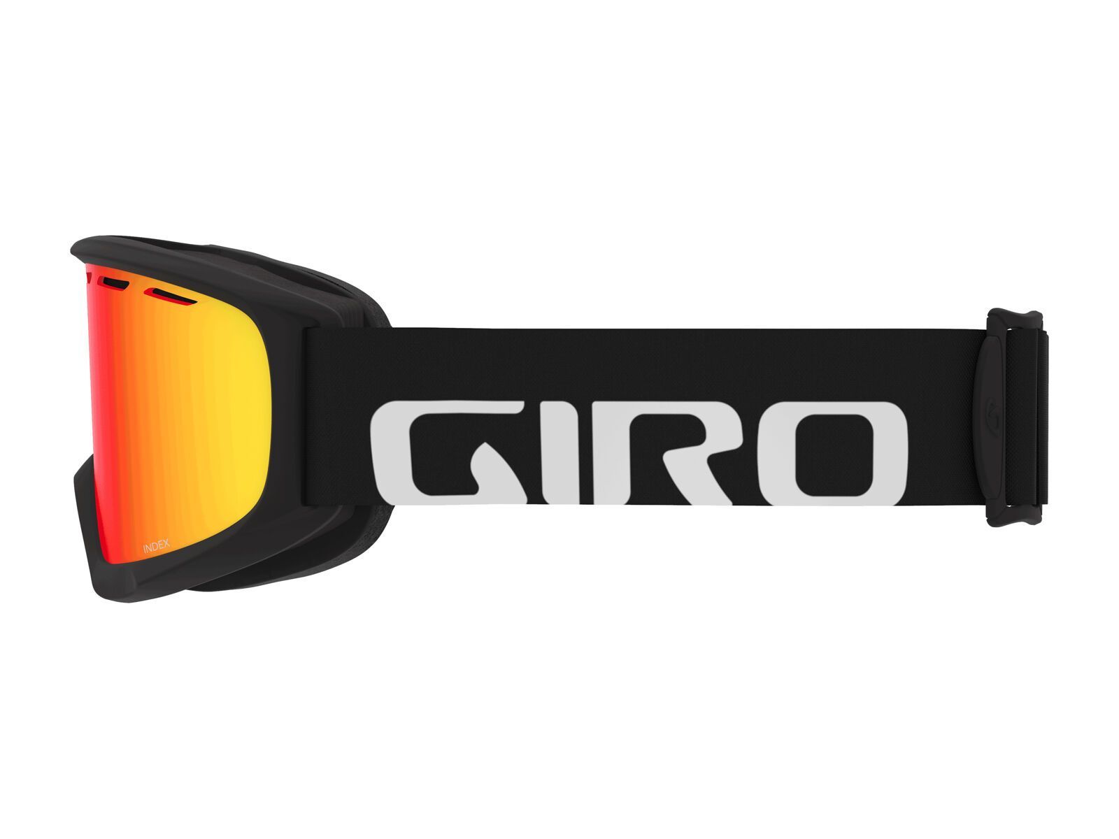 Giro Index, black wordmark/Lens: vivid ember - Bild 2