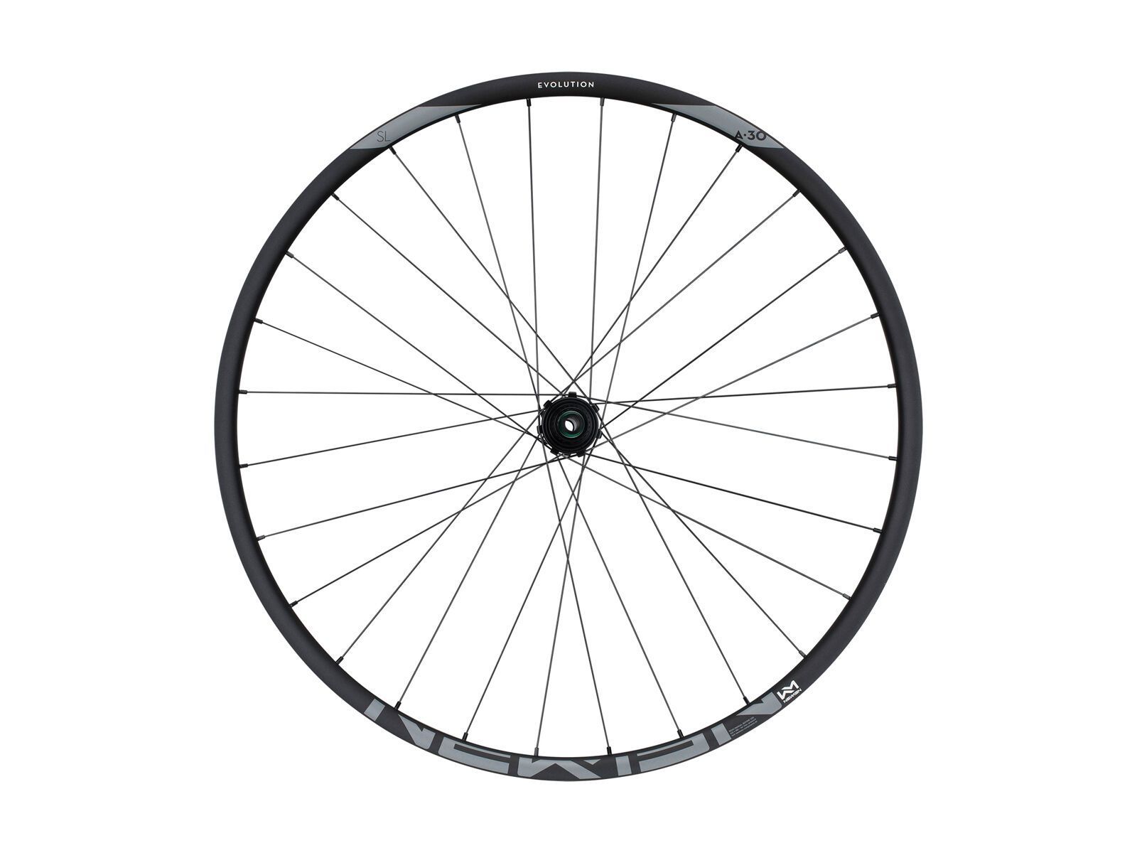 Newmen Evolution SL A.30 6-Loch - 29 / 12x148 mm Boost / SRAM XD, black / silver hub - Bild 2