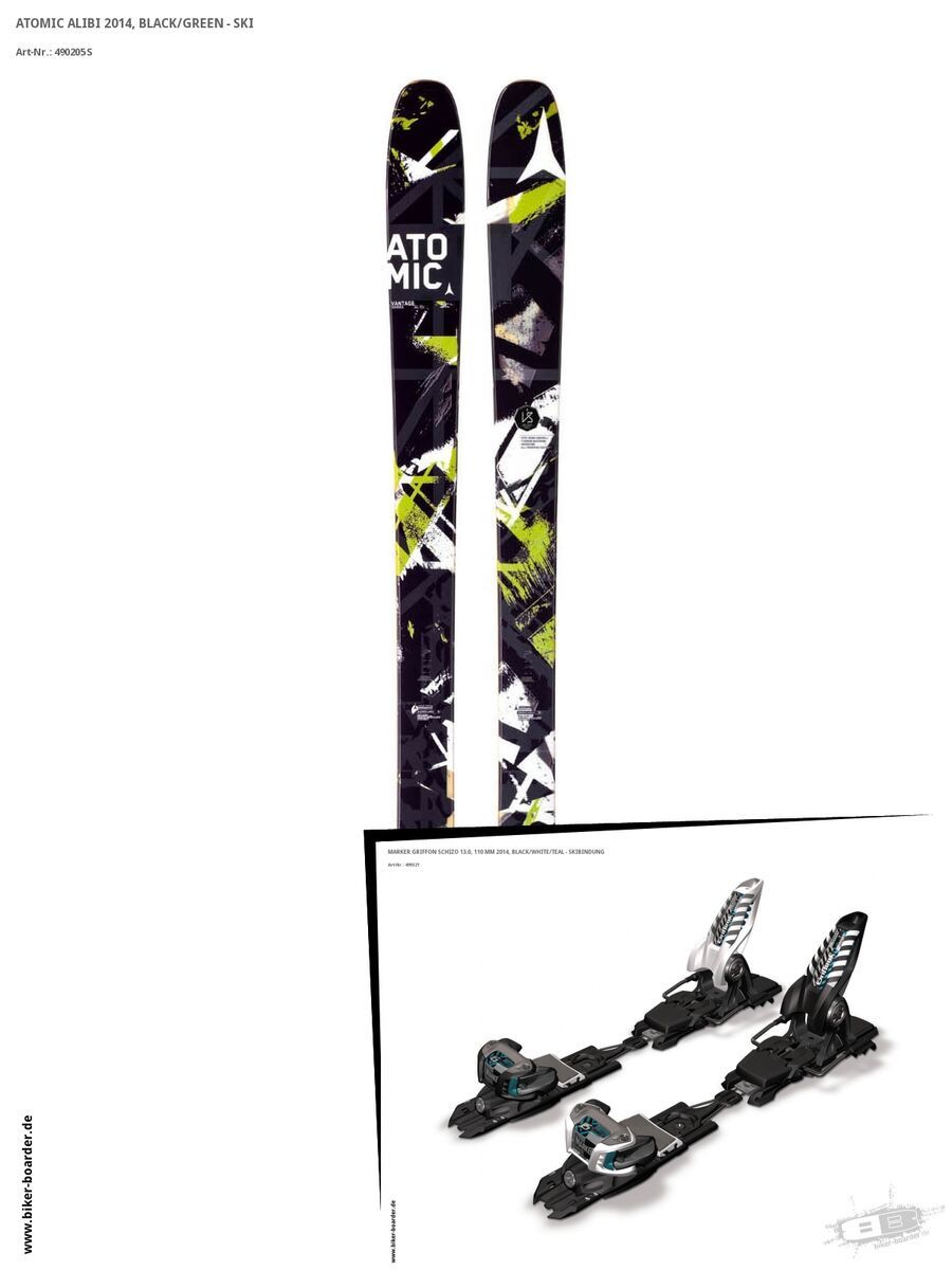 Atomic Set: Alibi 2014 + Marker Griffon Schizo 13 - Bild 1
