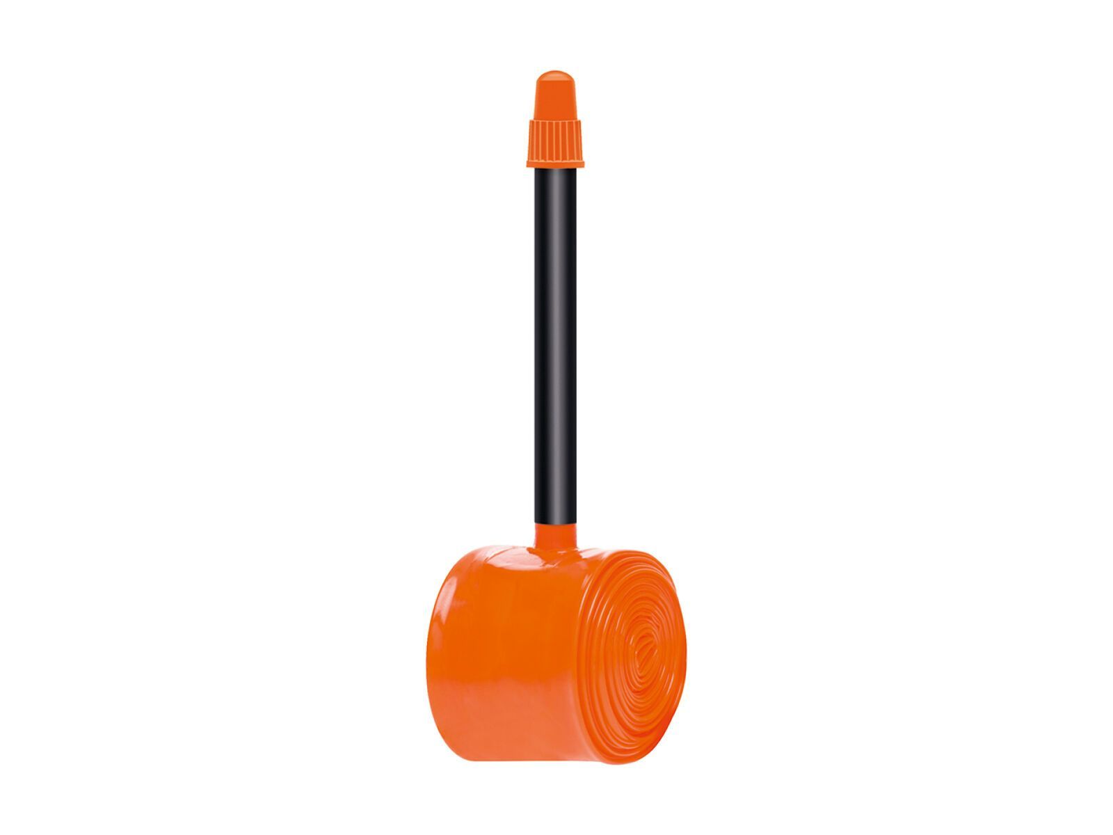 Tubolito S-Tubo Road 60 mm - 700C x 18-32 / Black Valve, orange/black - Bild 3