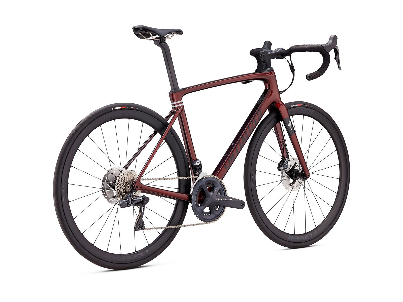 Specialized Roubaix Expert, gloss crimson - cast berry edge fade/dove gray/black - Bild 3