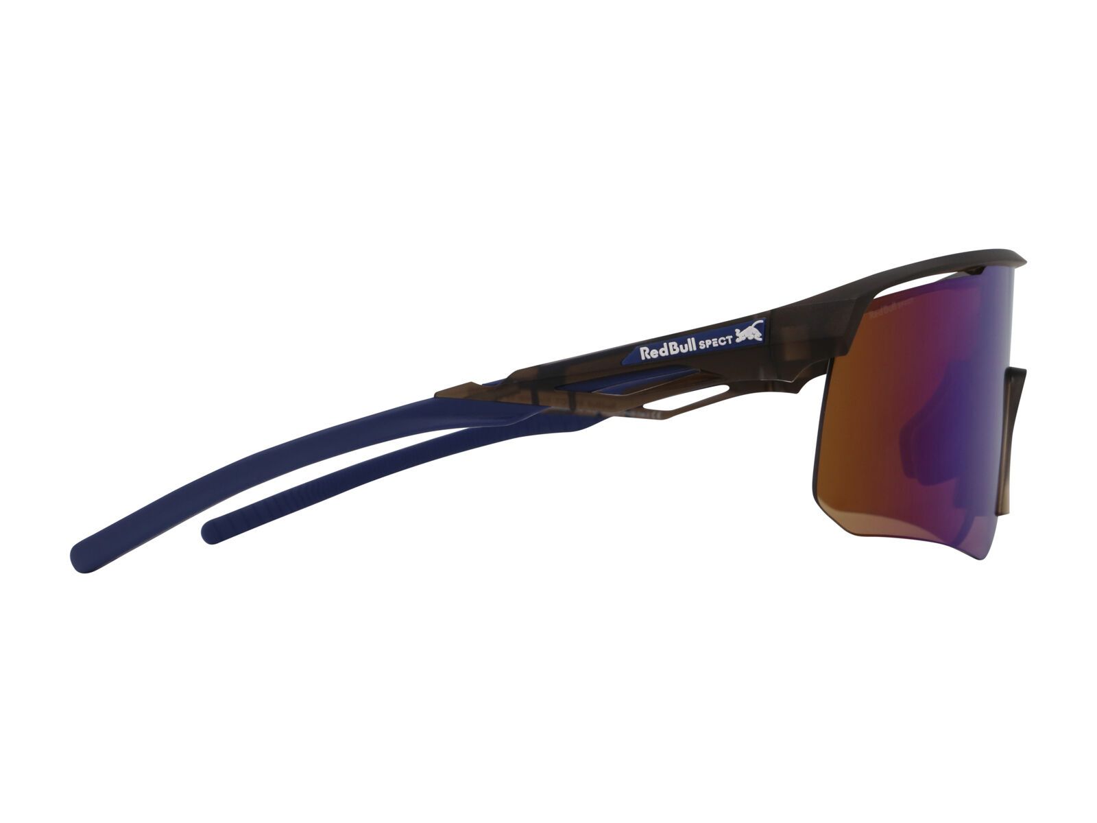 Red Bull Spect Eyewear Riddle, Brown-Blue Mirror / matt x'tal warm grey - Bild 2