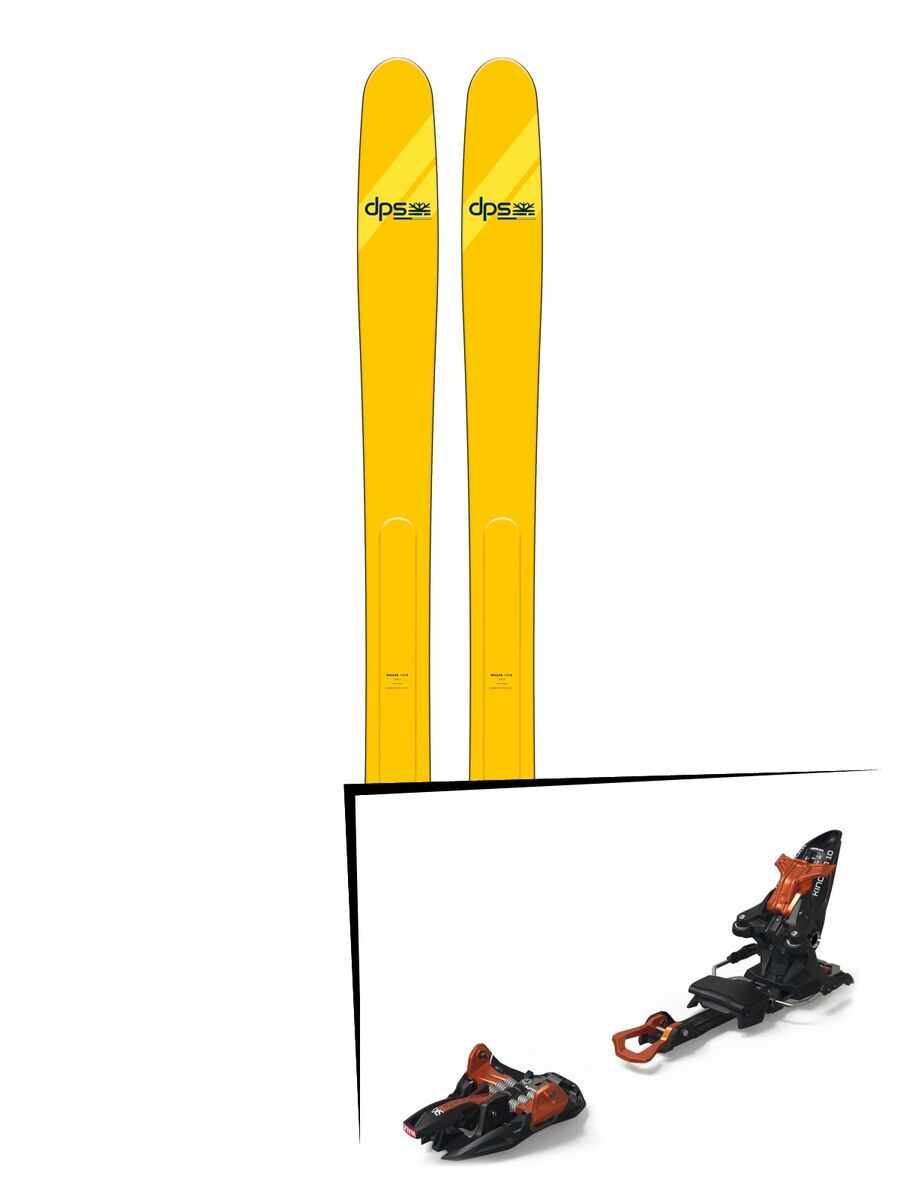 Set: DPS Skis Wailer A112 Alchemist 2018 + Marker Kingpin 10 black/copper - Bild 1