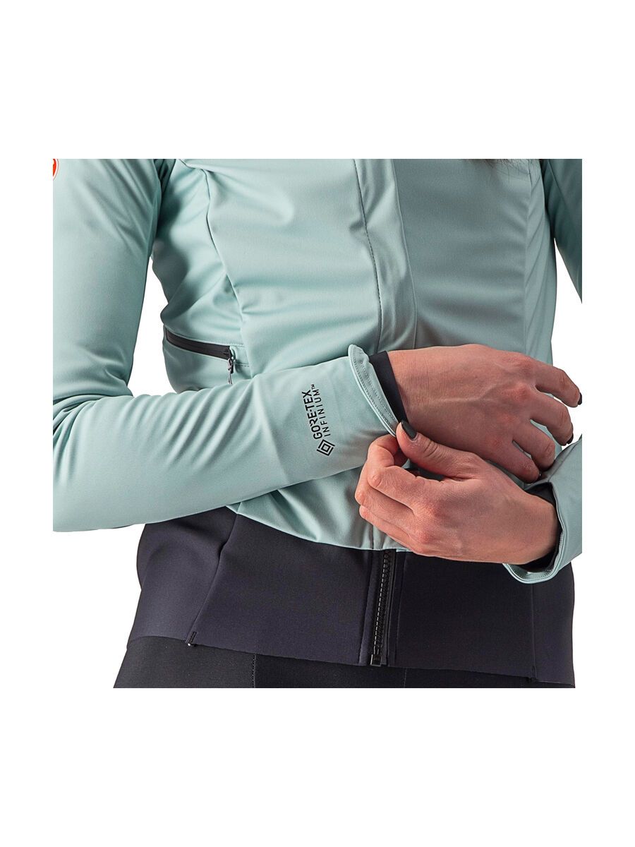 Castelli Alpha RoS 2 W Jacket, sterling blue/black reflex-sodalite - Bild 6
