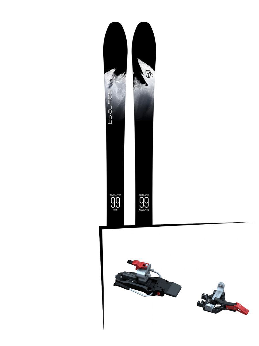 Set: Icelantic Sabre 99 2018 + ATK Crest - Bild 1