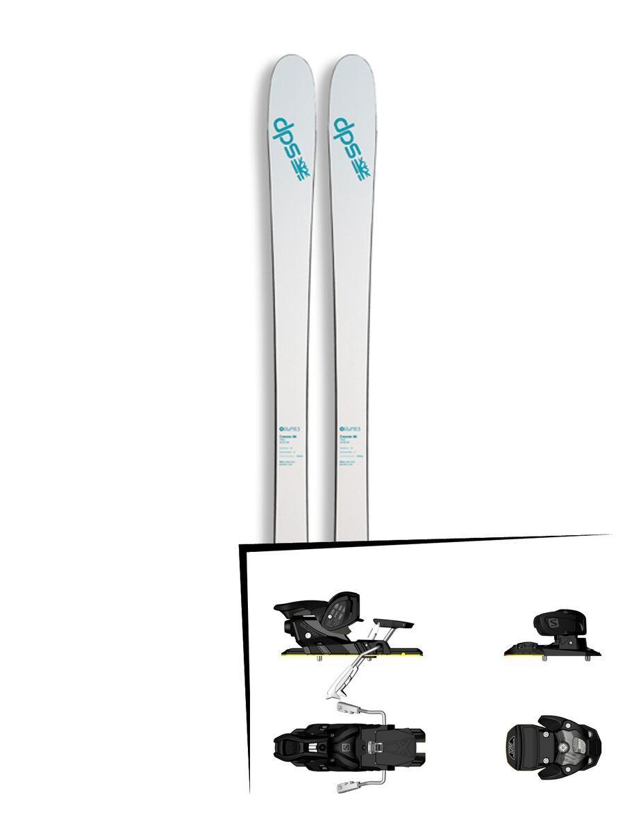 DPS Skis Set: Uschi 85 Pure3 2016 + Salomon Warden MNC 13 - Bild 1