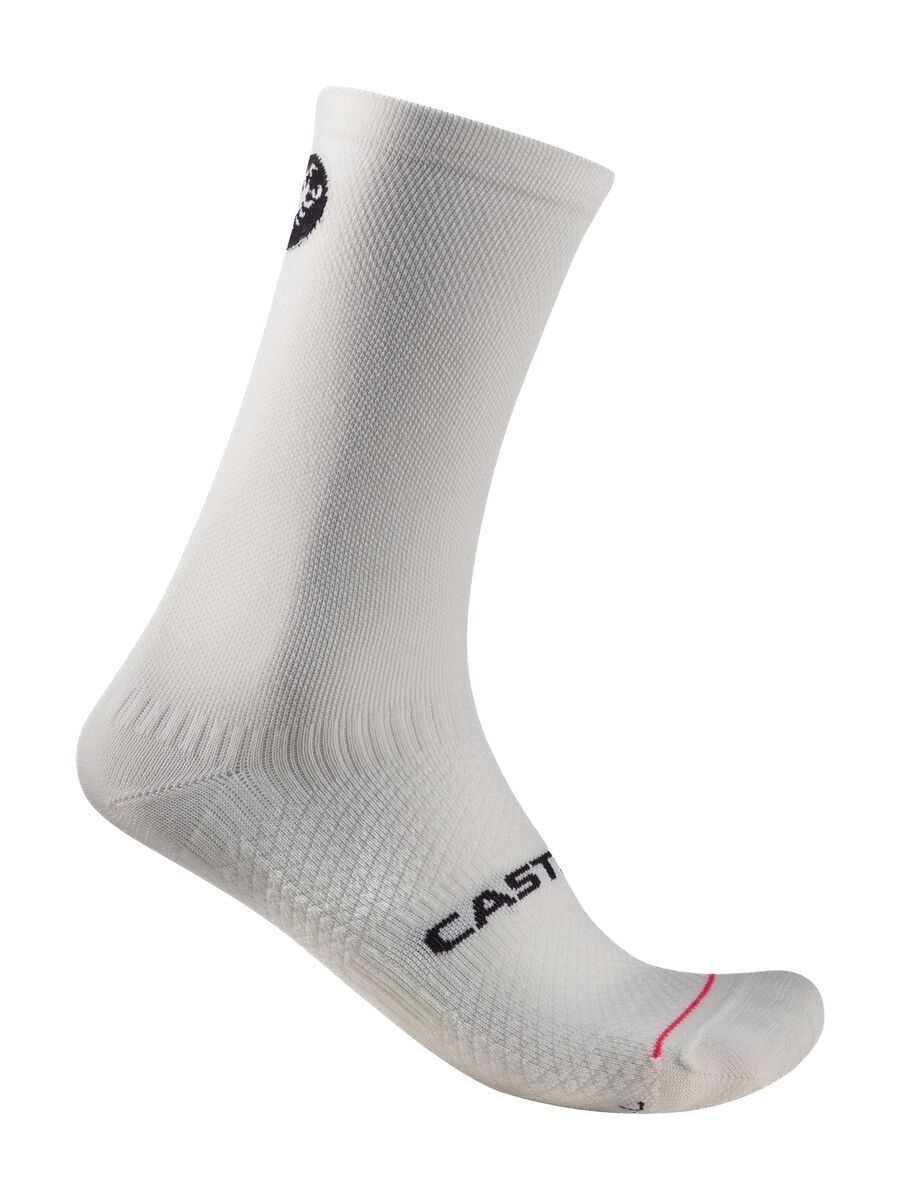 Castelli Scorpion Logo 20 Thermal Sock, white - Bild 1
