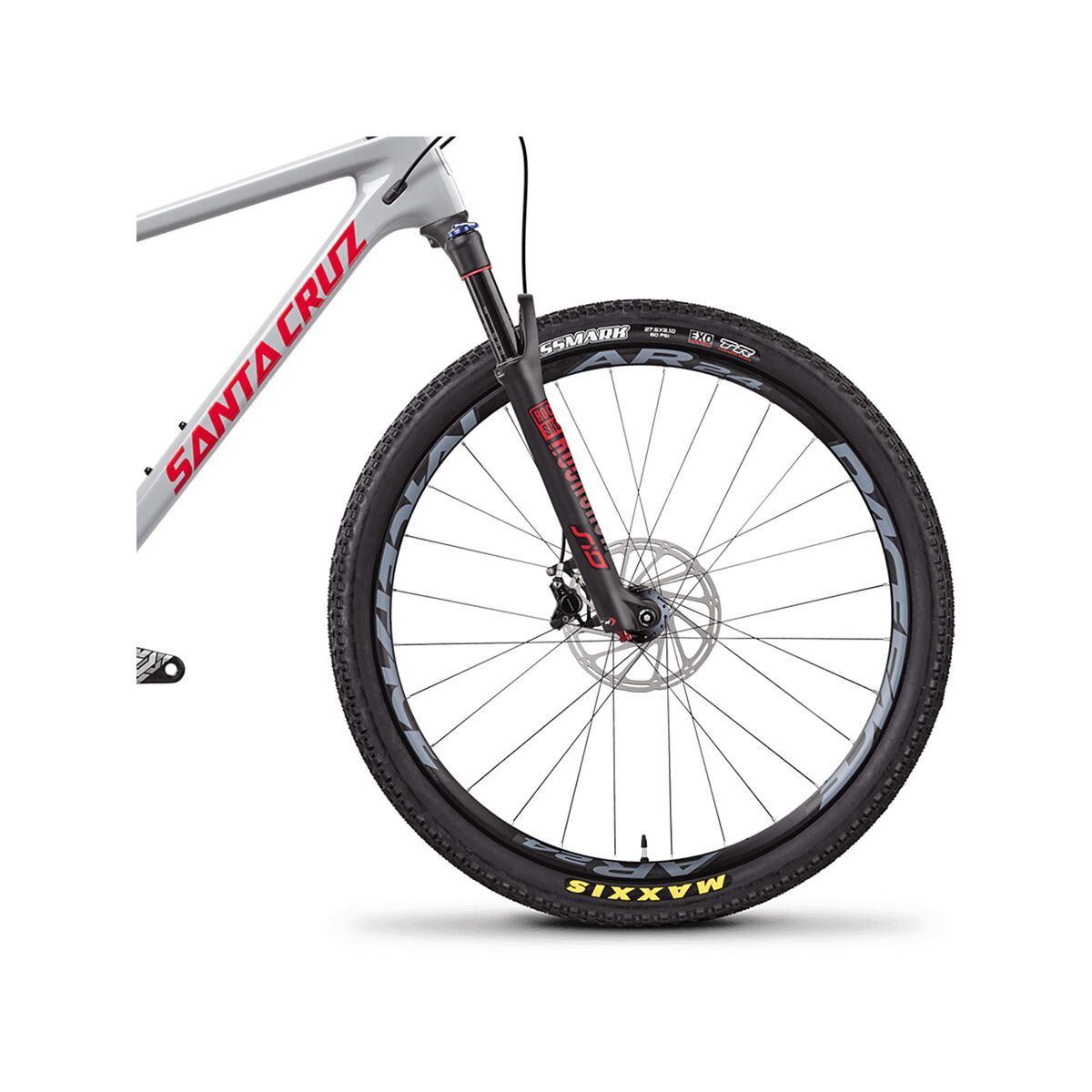 Santa Cruz Highball C S 27.5, gloss grey and red - Bild 3