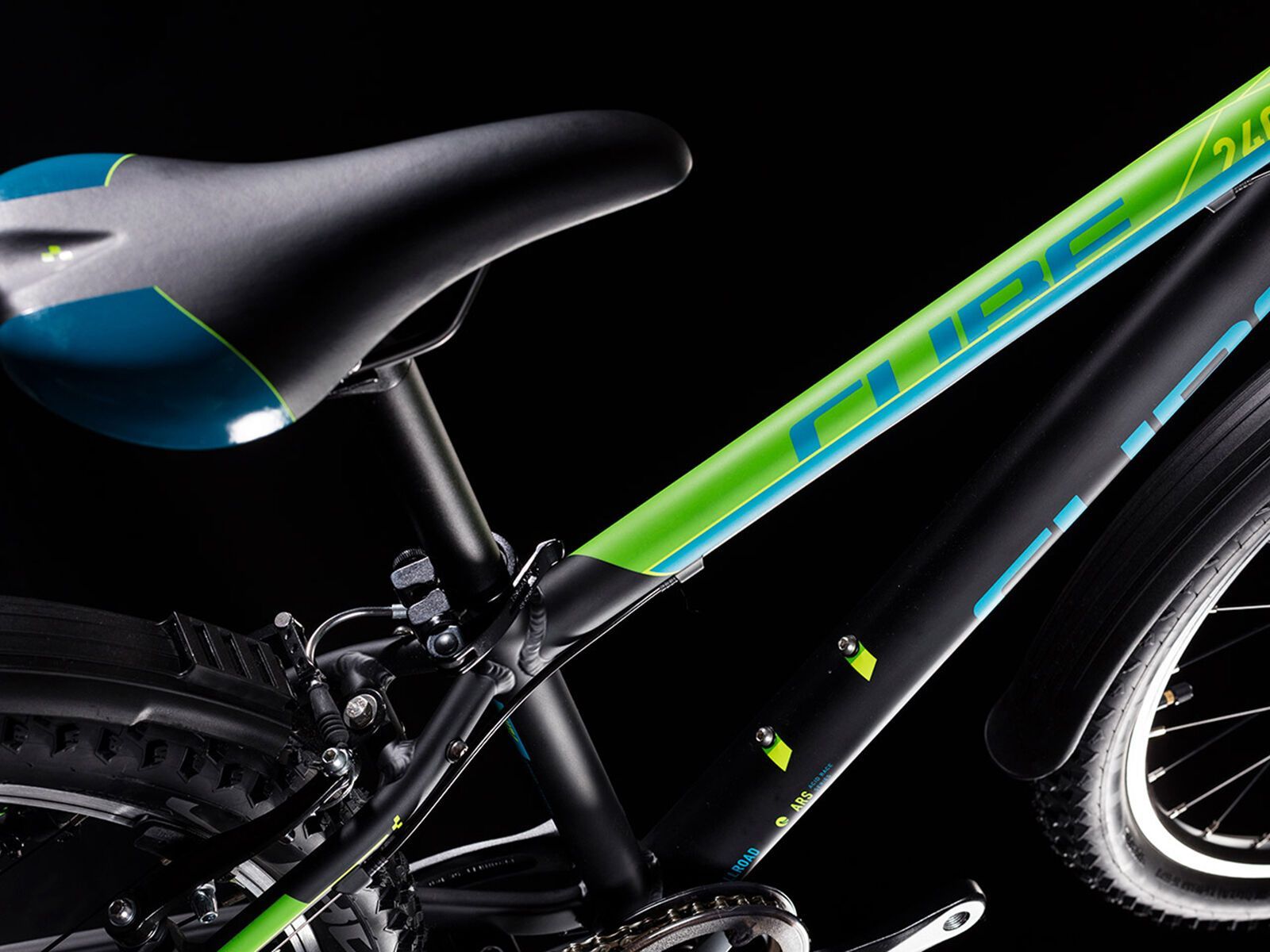 Cube Acid 240 Allroad, black´n´blue´n´green - Bild 3