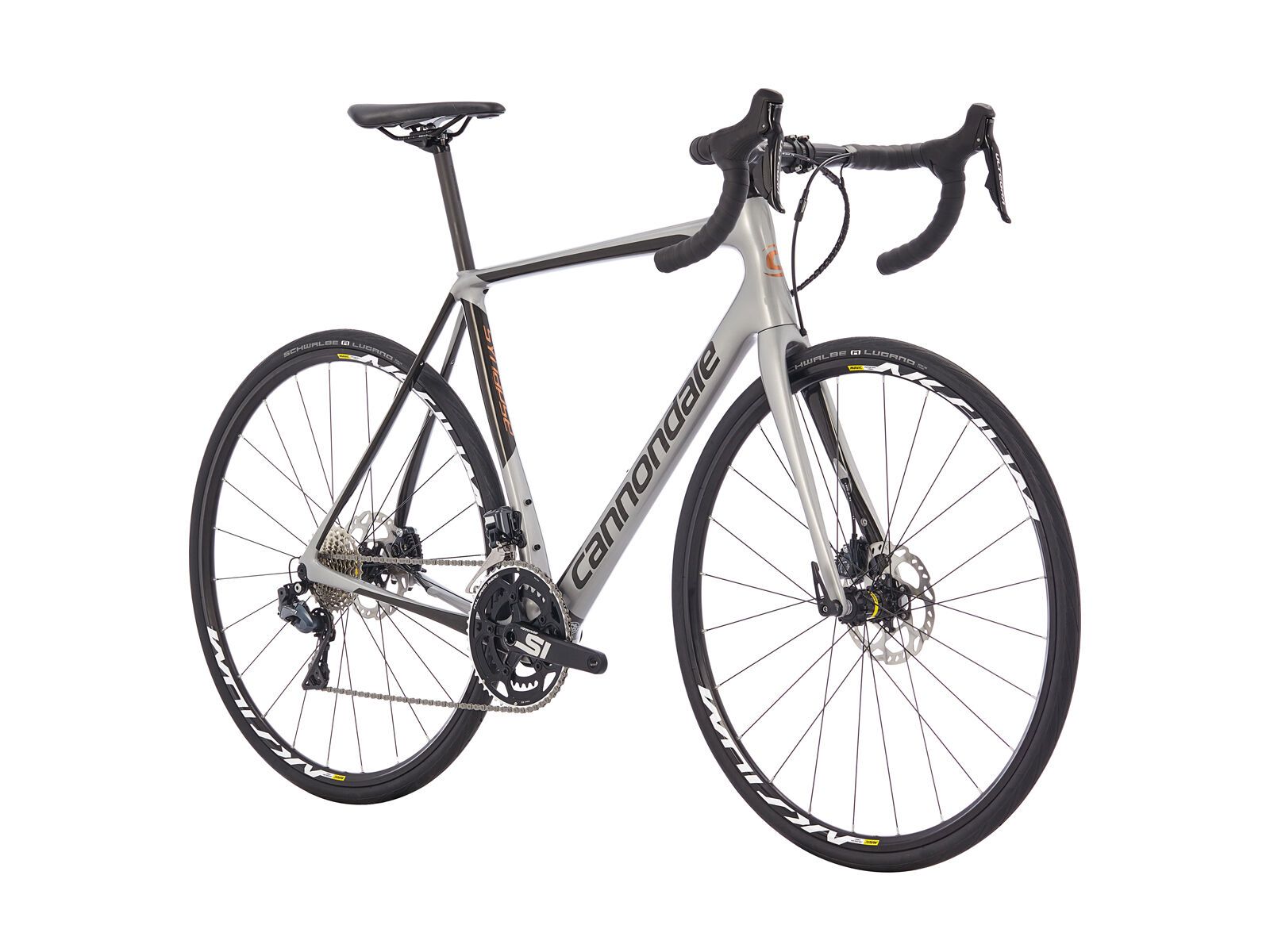 Cannondale Synapse Carbon Disc Ultegra Di2, ash gray w/ anthracite and copper - gloss (CPR) - Bild 2
