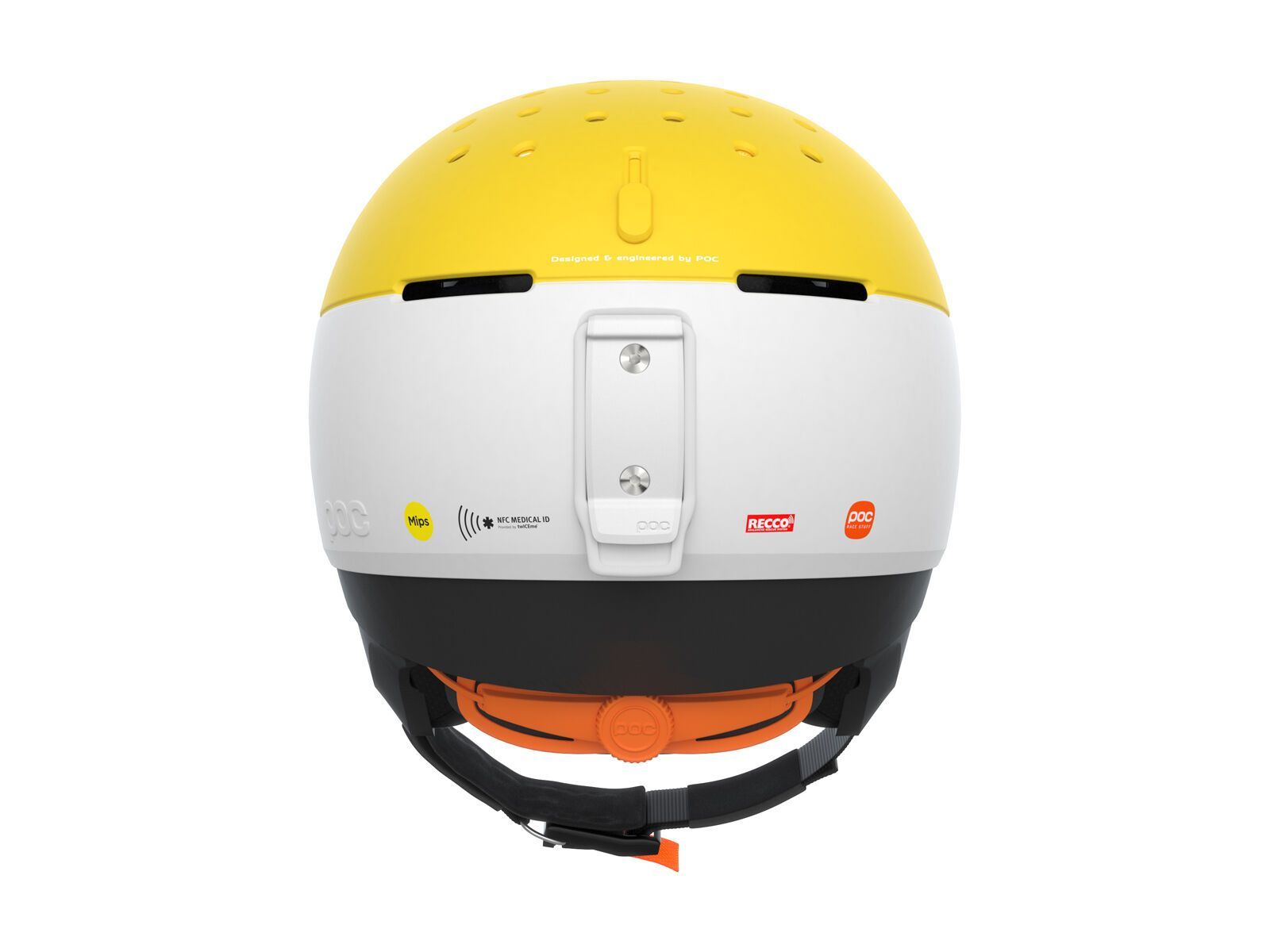 POC Meninx RS MIPS, hydrogen white/yellow matt - Bild 4