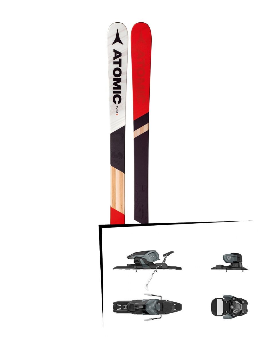 Set: Atomic Punx Five 2018 + Salomon Warden 11 dark grey/black - Bild 1