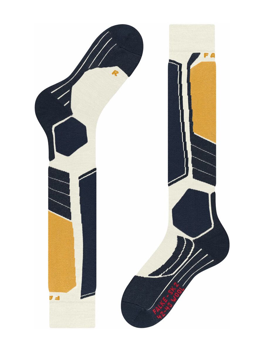 Falke SK2 Intermediate Wool Skiing Herren, off-white - Bild 6