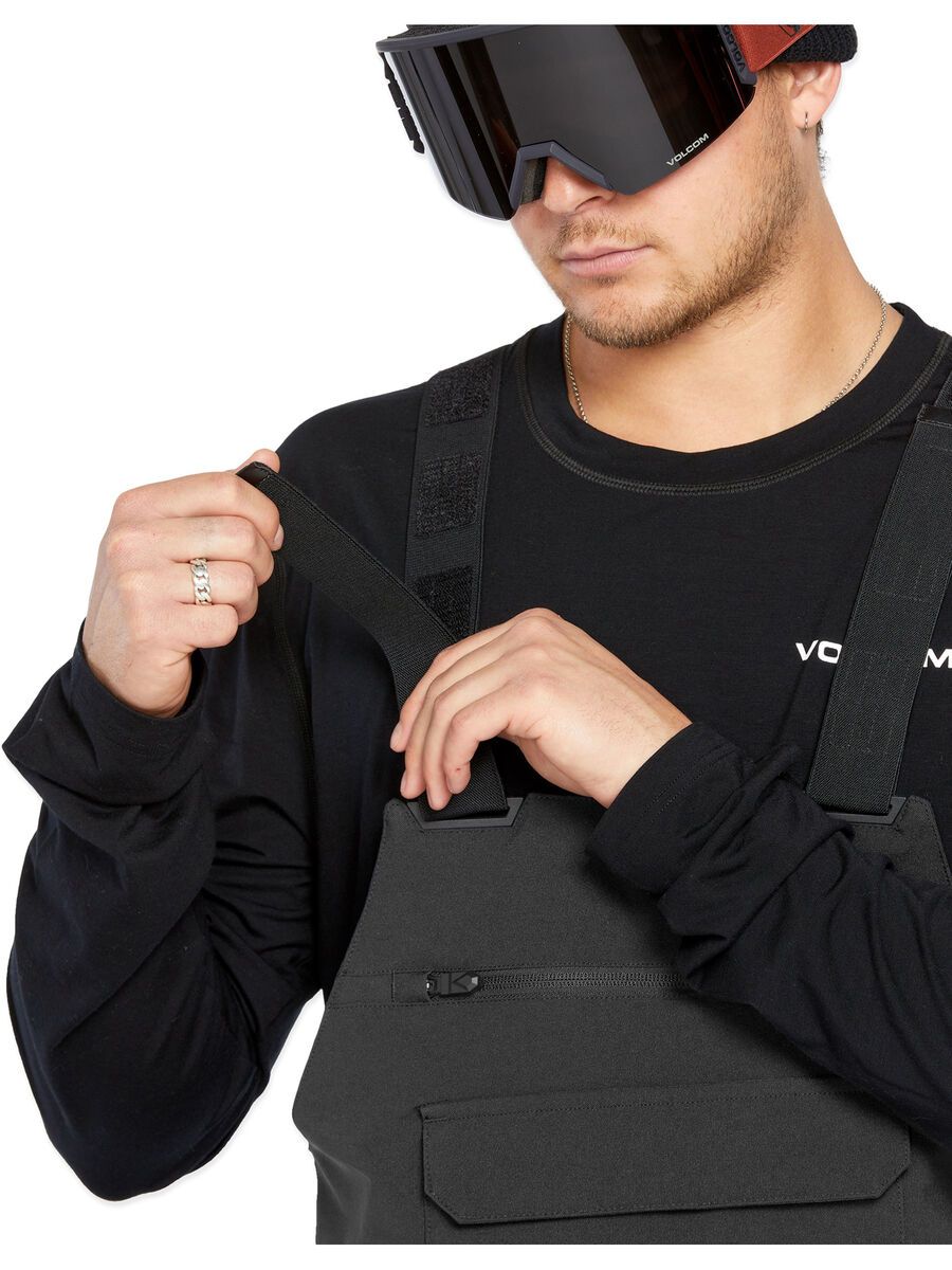 Volcom Roan Bib Overall, black - Bild 4