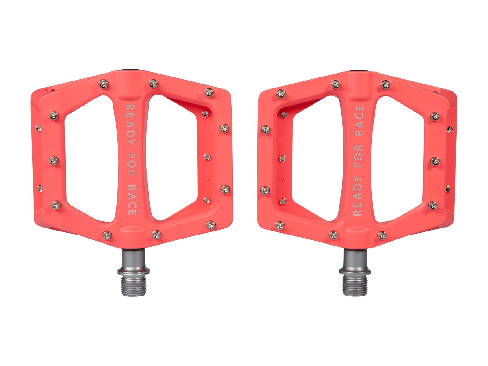 Cube RFR Pedale Flat Race, salmon red - Bild 1