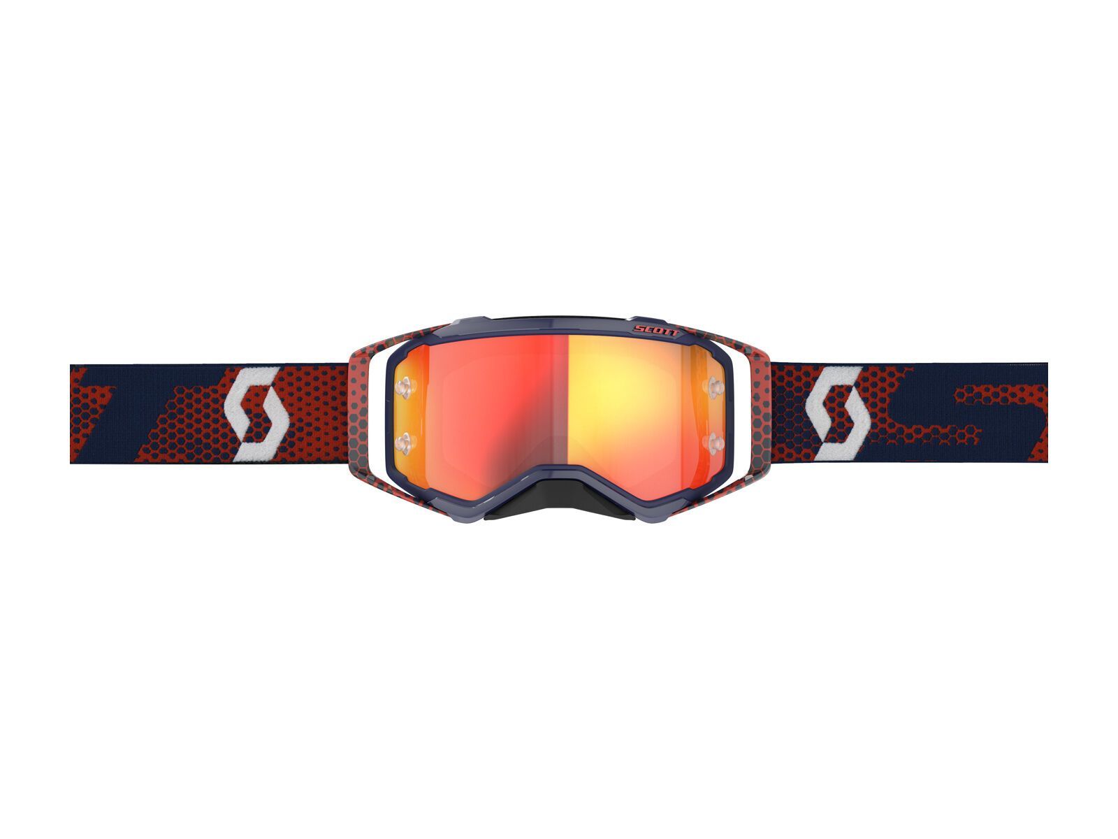 Scott Prospect Goggle Orange Chrome Works, red/blue - Bild 2