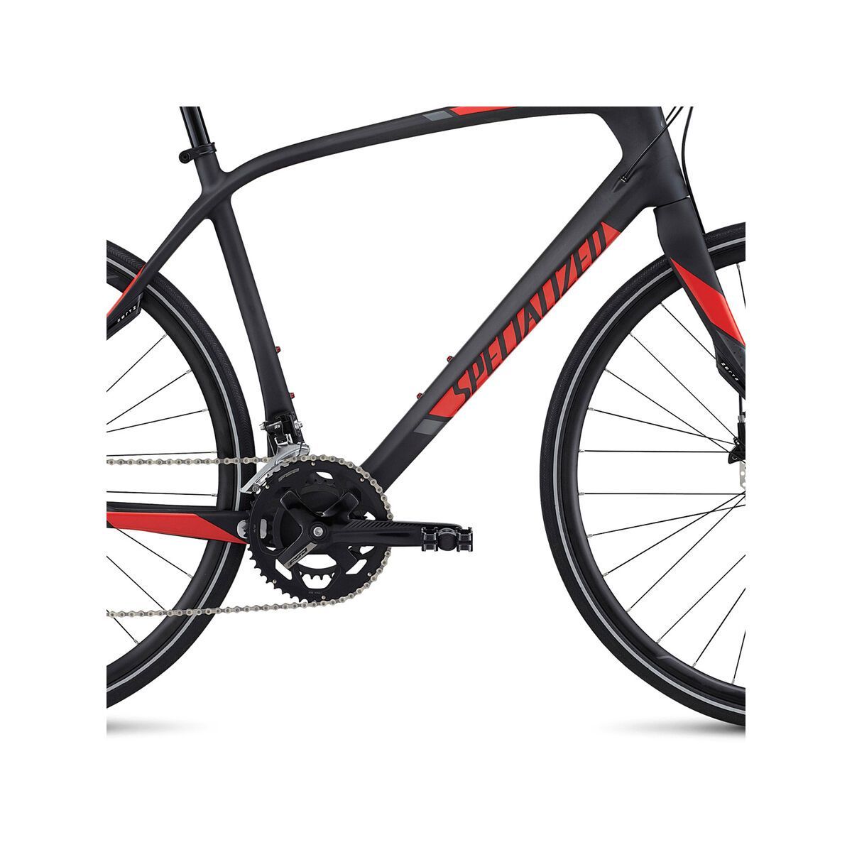 Specialized Sirrus Sport Carbon, carbon/nordic red/charcoal - Bild 3