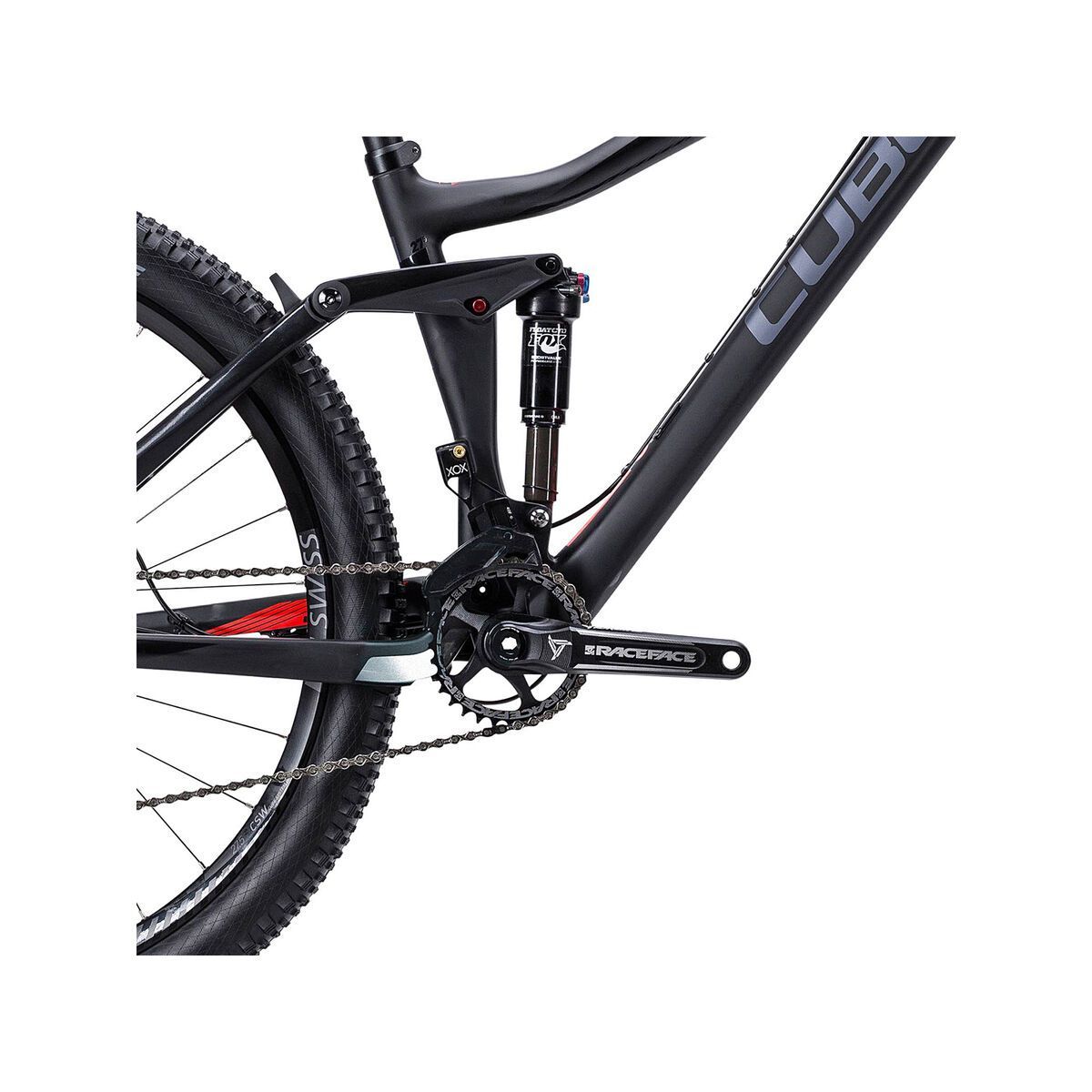 *** 2. Wahl *** BIKER-BOARDER TESTBIKE 23 Cube Stereo 140 Super HPC TM 27.5 2015, 20 Zoll, carbon/flashred - Mountainbike | - Bild 3