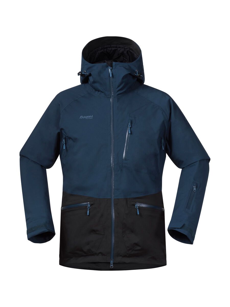 Bergans Myrkdalen Insulated Jacket, dark steelblue/solid charcoal - Bild 1