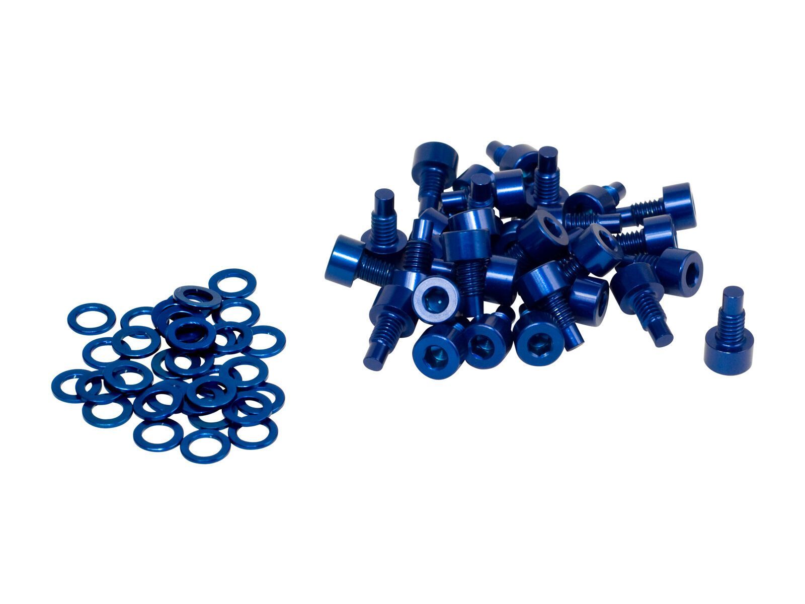 NC-17 Pedal Pins 32 Stück M4x 8mm, blue - Bild 1