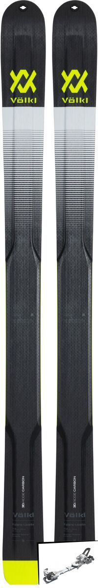 Set: Völkl V-Werks Katana 2019 + Tyrolia Ambition 12 AT solid white black - Bild 1
