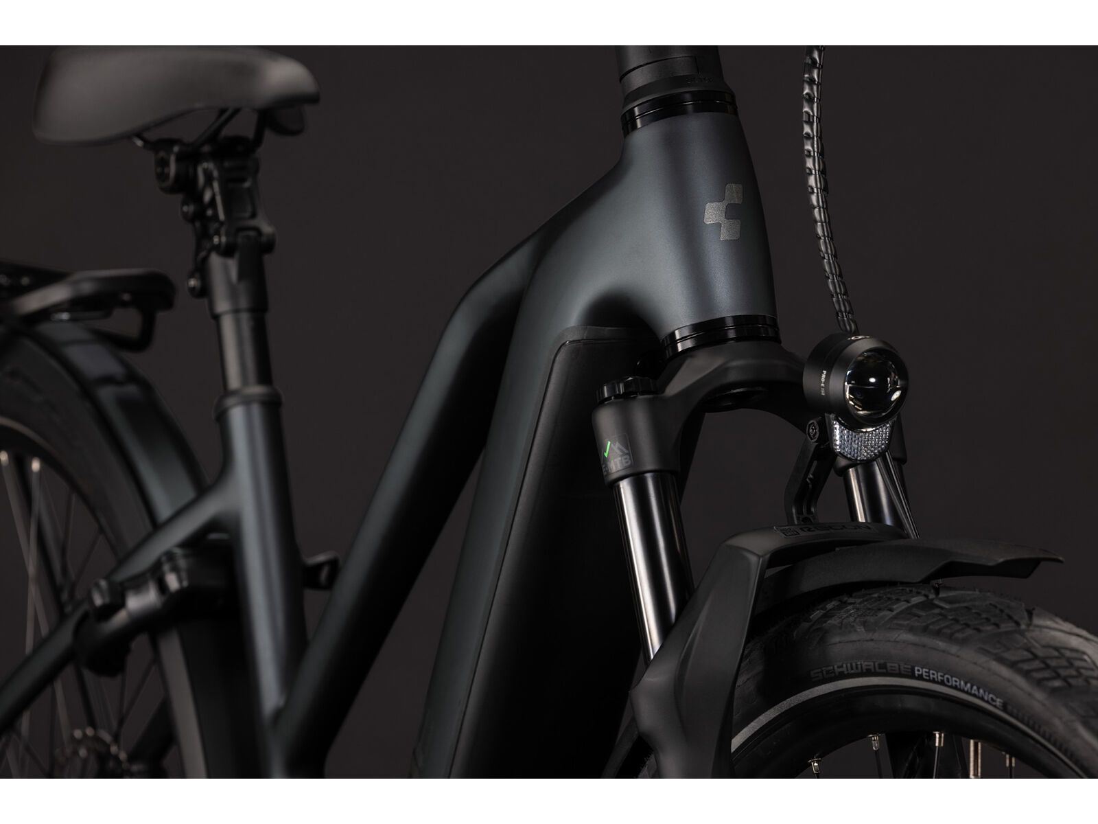 Cube Kathmandu Hybrid Deluxe EXC 800 Trapeze, stealthgrey´n´grey - Bild 6