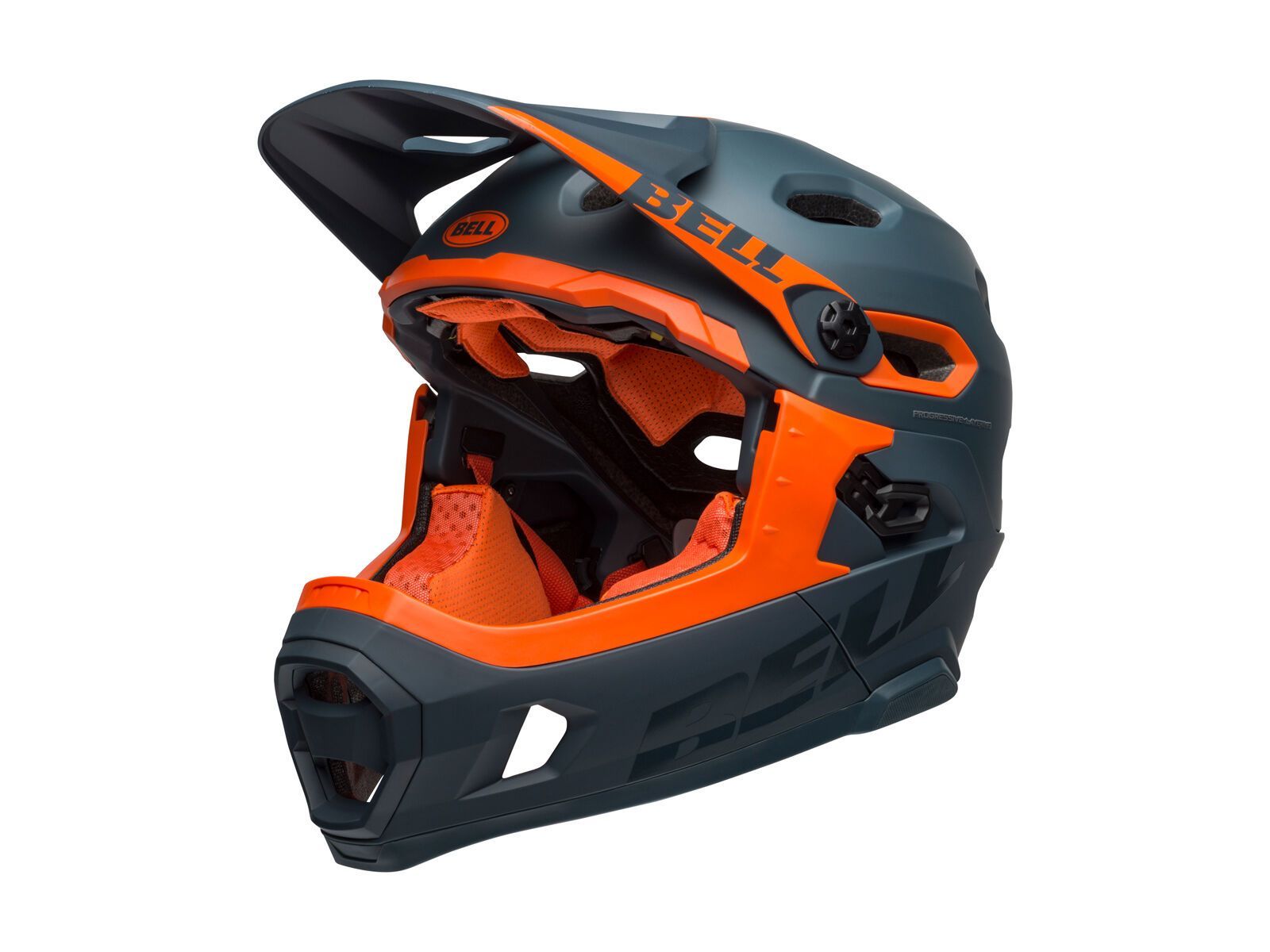 Bell Super DH MIPS, matte/gloss slate/orange - Bild 1