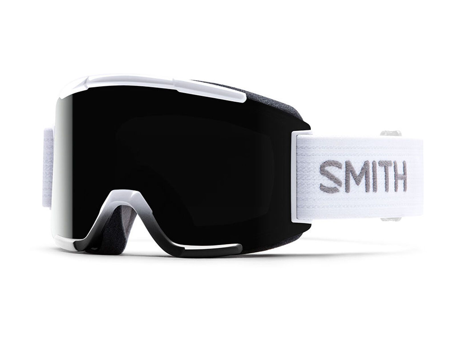 Smith Squad + Spare Lens, white/blackout - Bild 1