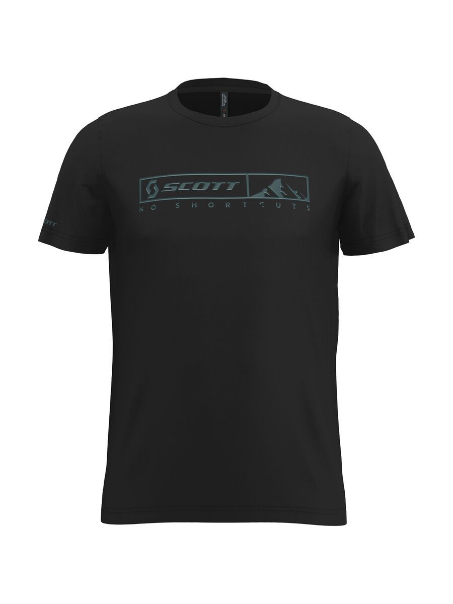 Scott 10 No Shortcuts S/Sl Tee, black - Bild 1