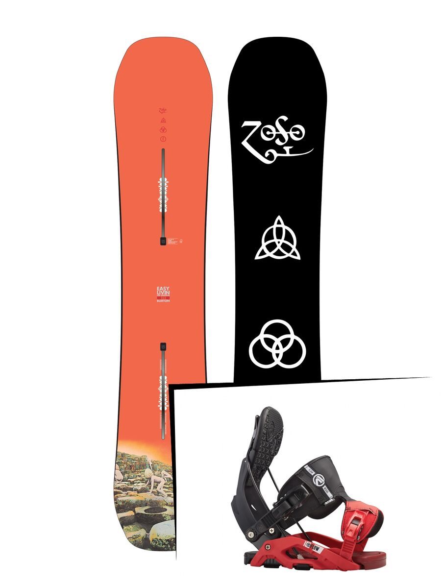 Set: Burton Easy Livin 2017 + Flow Nexus (1513160S) - Bild 1
