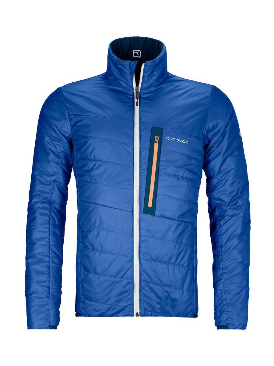 Ortovox Swisswool Piz Boval Jacket M, petrol blue - Bild 1