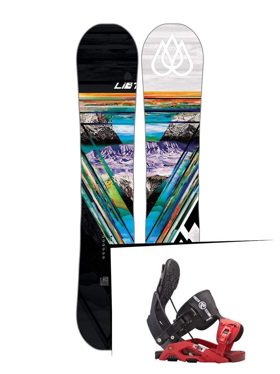 Set: Lib Tech T-Rice Pro 2017 + Flow Nexus (1513160S) - Bild 1