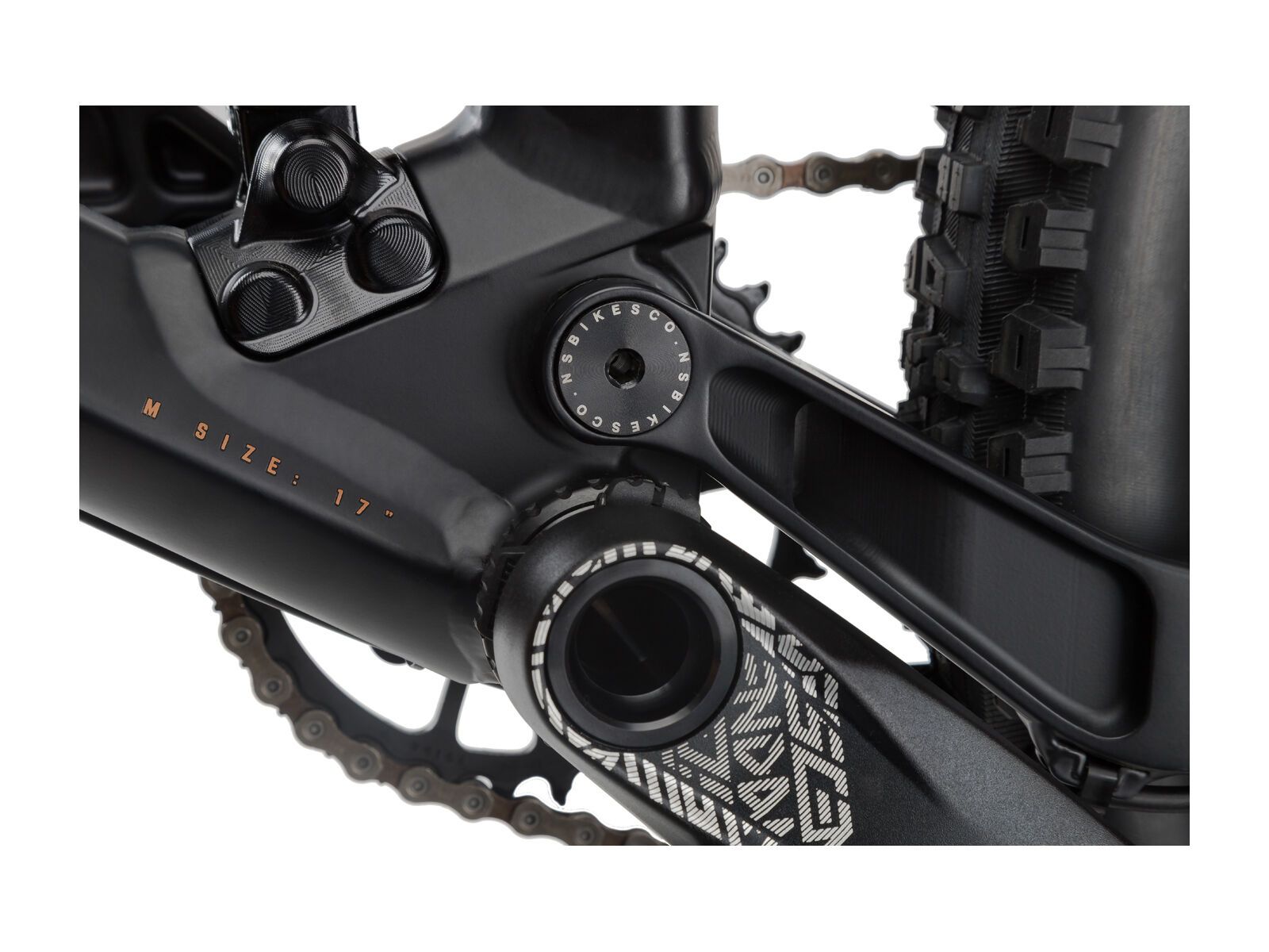 NS Bikes Define AL 150, black/green - Bild 9