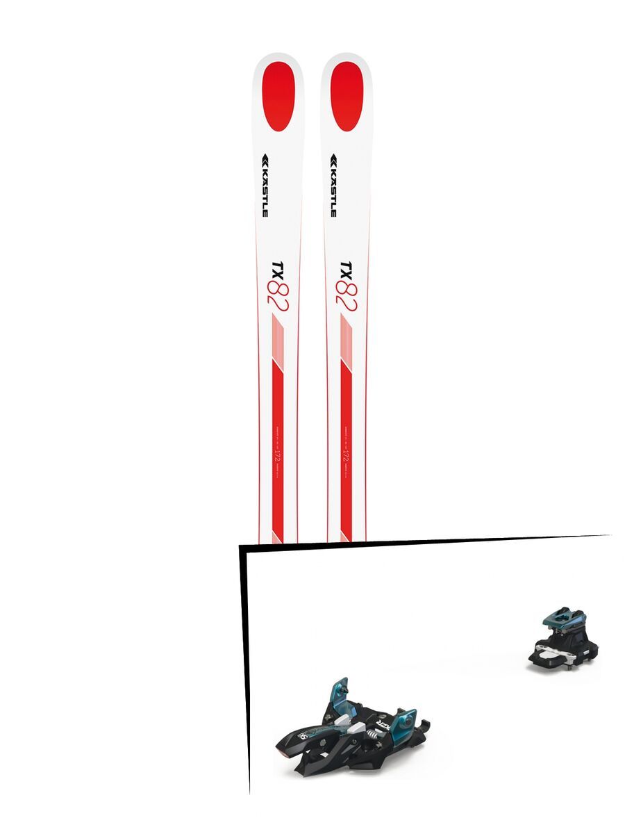 Set: Kästle TX82 2019 + Marker Alpinist 9 black/turquoise - Bild 1