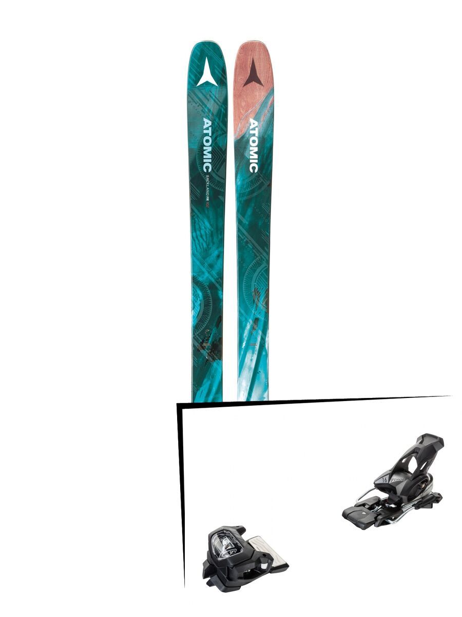 Set: Atomic Backland FR 102 W 2018 + Tyrolia Attack² 16 GW solid black - Bild 1
