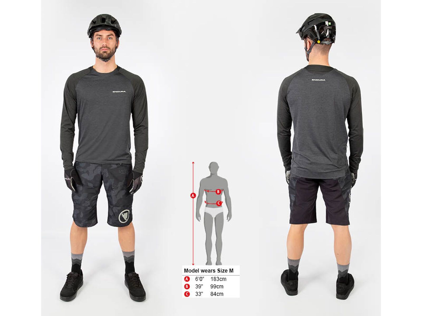 Endura SingleTrack Trikot (Langarm), zinn-grau - Bild 7