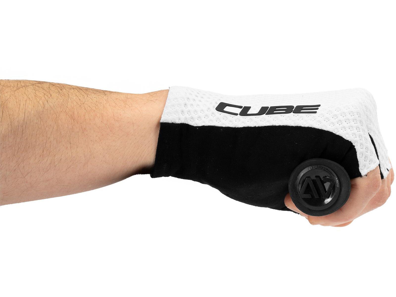 Cube Handschuhe Race Kurzfinger, white - Bild 4