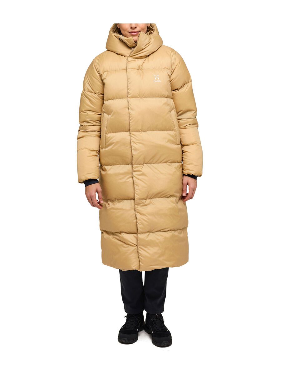 Haglöfs Long Down Parka Women, sand - Bild 3