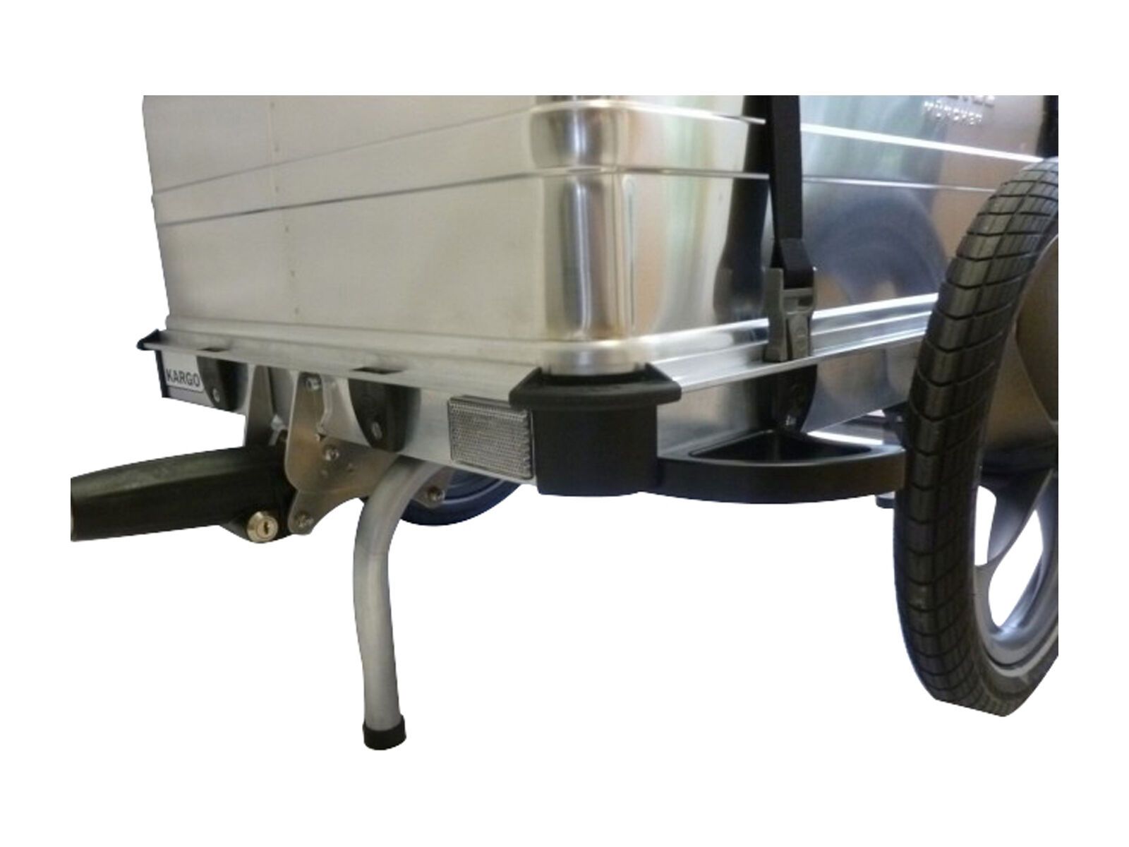 Weber Kargo Standard mit Alu Case und Doppelfussständer - Bild 3