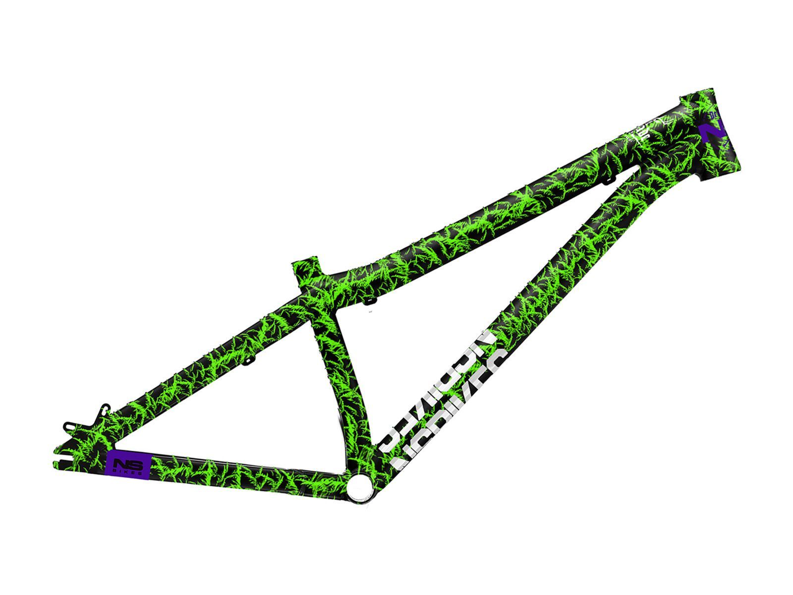 NS Bikes Decade Frame, zombie green - Bild 1