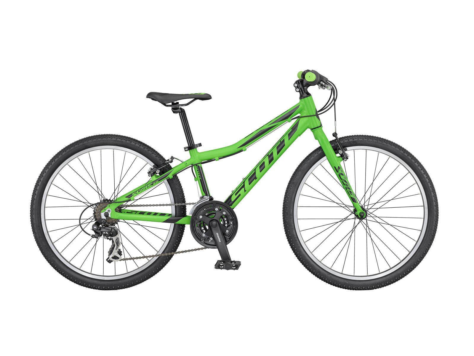 Scott Scale JR 24 Rigid Fork, green/black - Bild 1