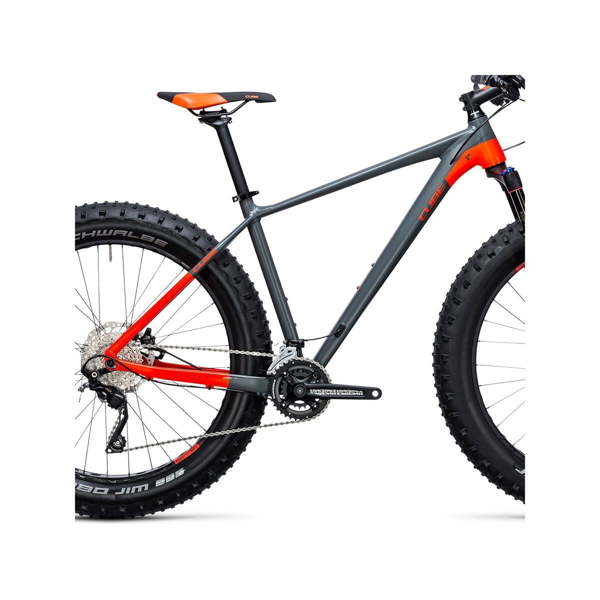 Cube Nutrail, grey´n´flashred - Bild 4