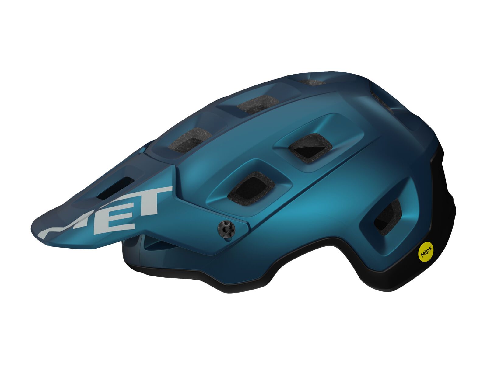 MET Terranova MIPS, teal blue black metallic/matt - Bild 4