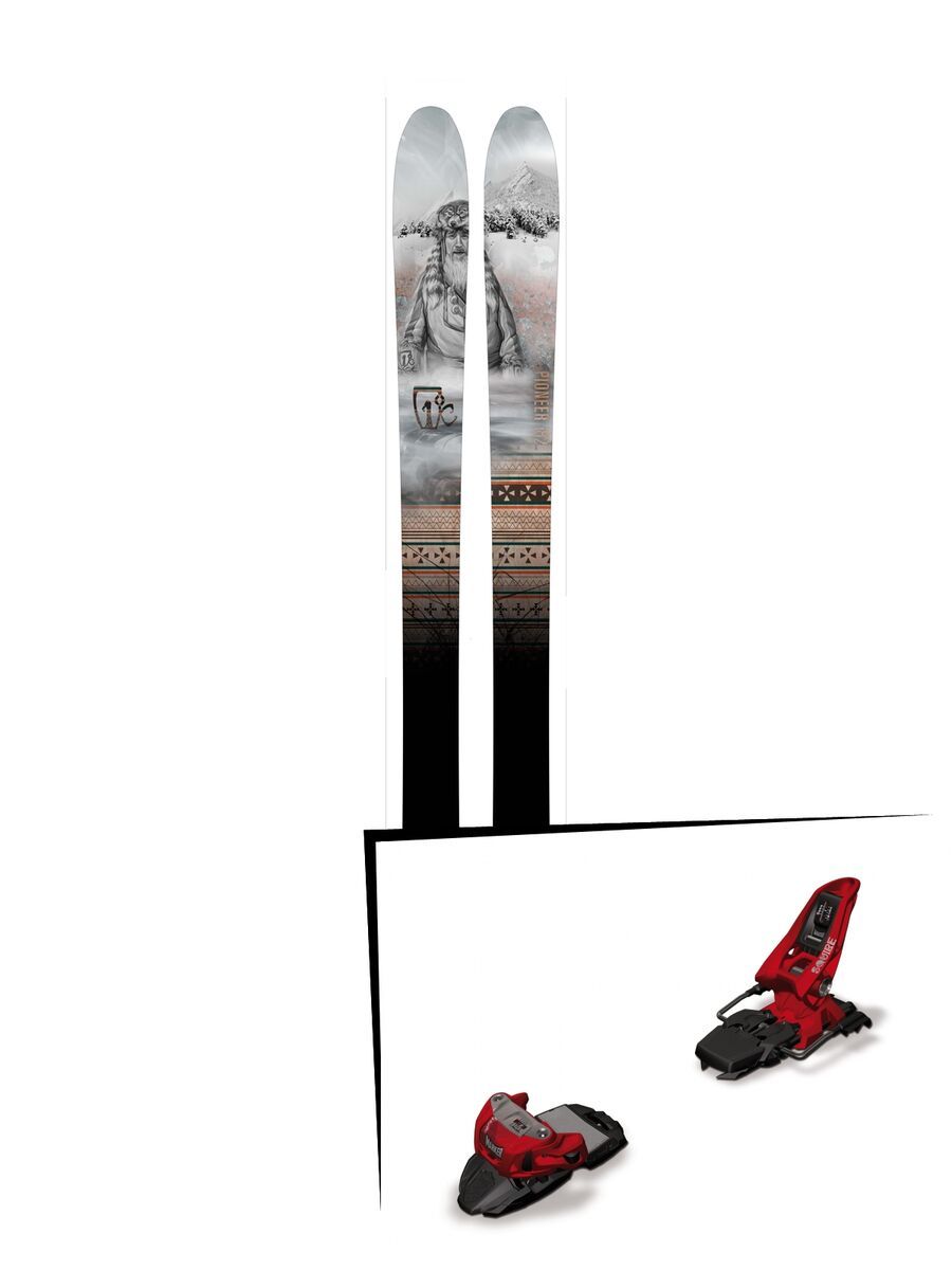 Set: Icelantic Pioneer 2016 + Marker Squire 11 (1685412) - Bild 1