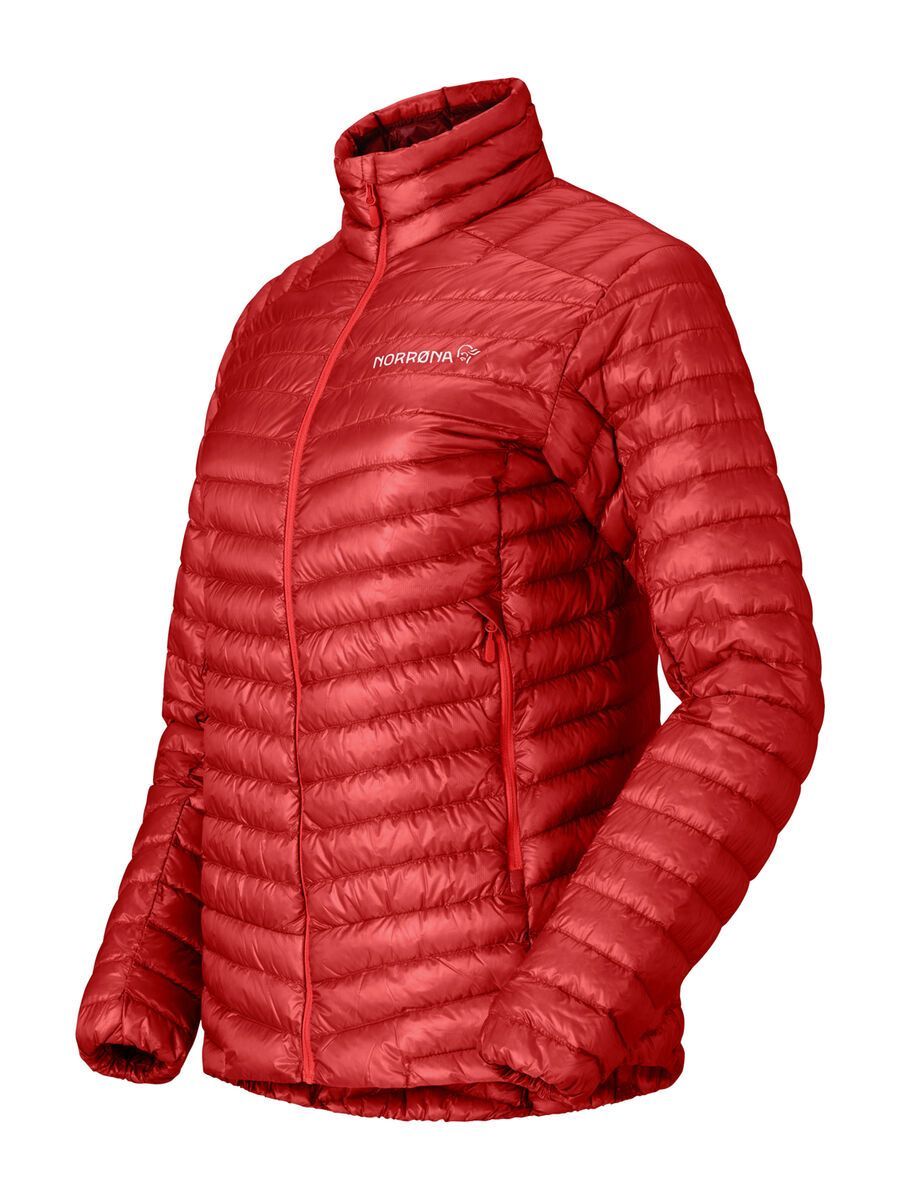 Norrona trollveggen down800 super light Jacket W's, baked apple - Bild 2
